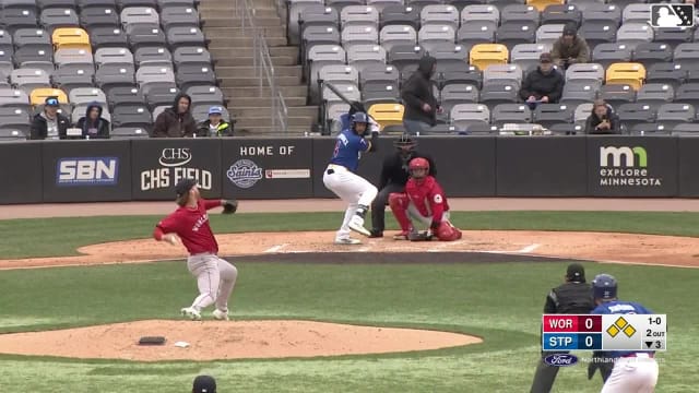 Emmanuel Rodriguez hits a grand slam (1) to center field. Alex Jackson scores. Walker Jenkins scores. Alan Roden scores.