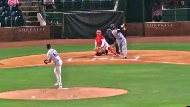 Jhonny Severino's two-run homer