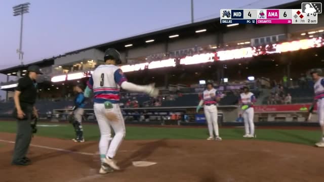 Demetrio Crisantes' three-run home run