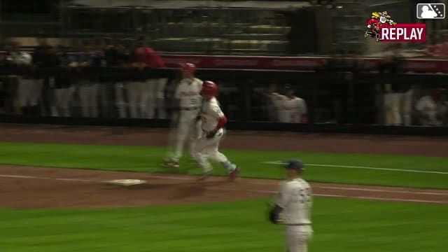 Jo Parker's first High-A hit