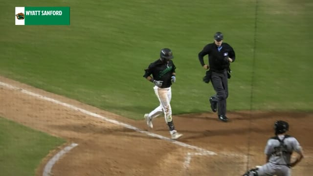 Wyatt Sanford's four-hit night