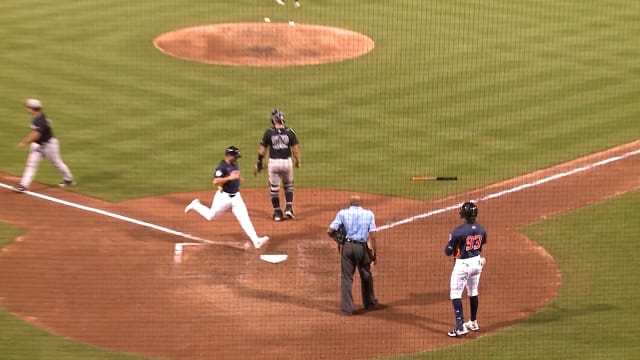 Brice Matthews' RBI triple