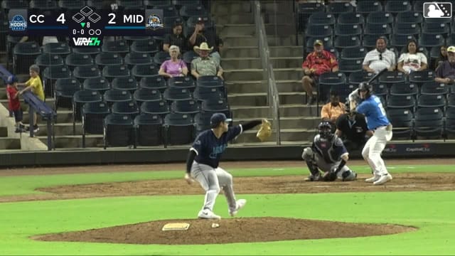 Bobby Boser homers (11) on a fly ball to left center field.