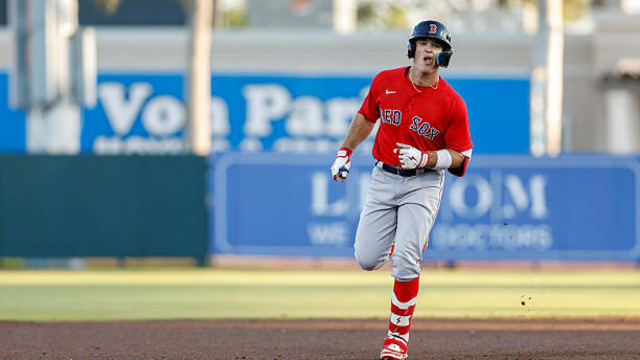 Henry Godbout's solo home run