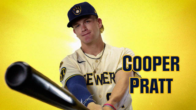 Brewers' No. 4 prospect Cooper Pratt promoted to MLB