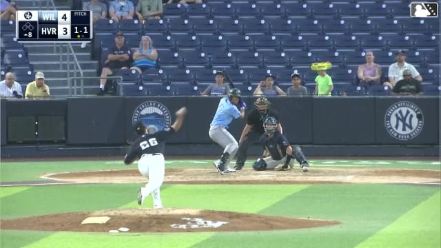 Yeremy Cabrera homers (2) on a fly ball to right center field.