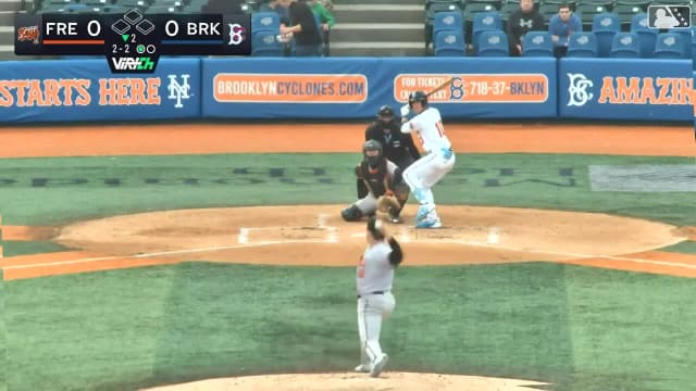 Boston Bateman's eight strikeouts