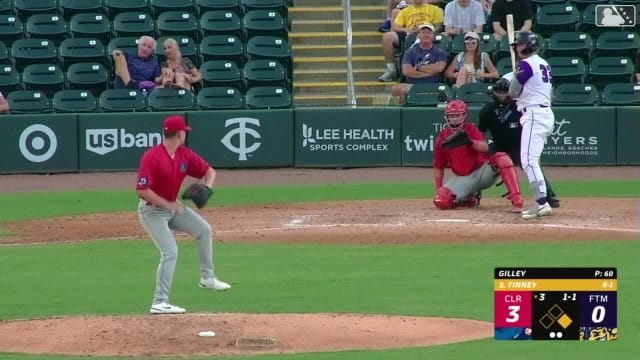 Carson Tinney records first career multihomer game