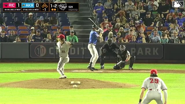 Jace LaViolette homers (6) on a fly ball to right center field.