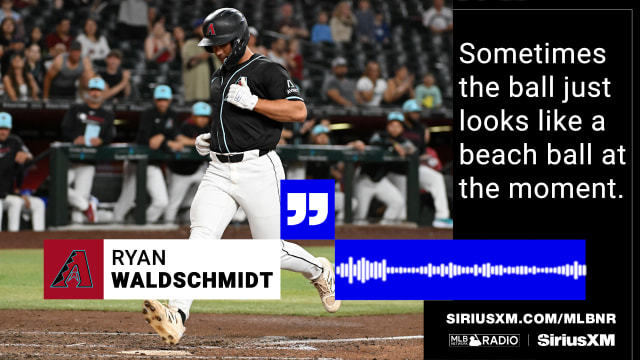 Ryan Waldschmidt on his approach to his at-bats, more