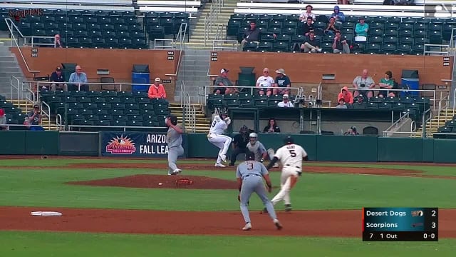Cristhian Tortosa In play, run(s) to Bryce Rainer
