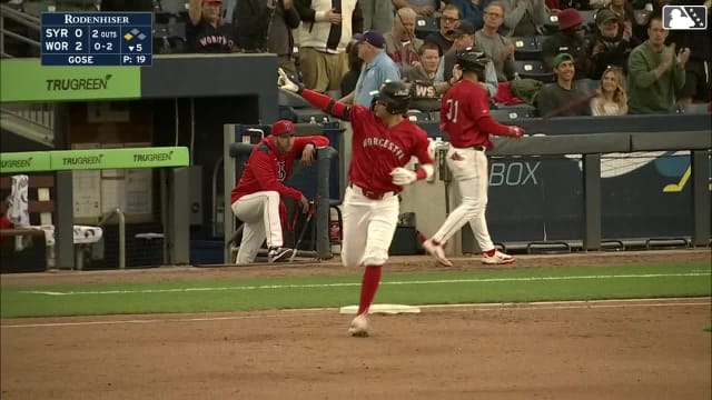 Marcelo Mayer's fifth home run of the season  