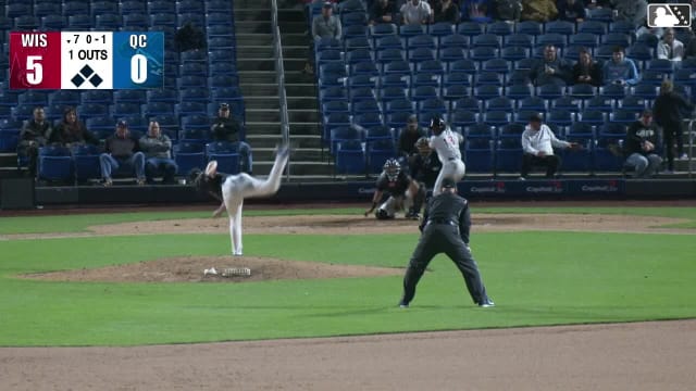 Hunter Alberini Called Strike to Luis Peña