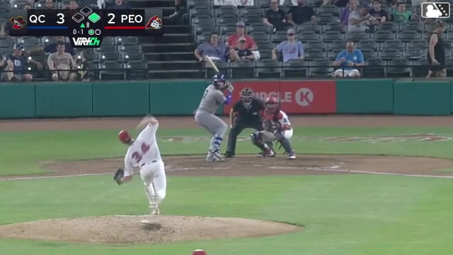 Zeke Wood Ball to Blake Mitchell