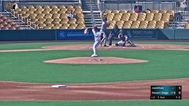 Ike Irish homers (2) on a fly ball to right field.