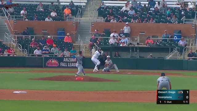 Brooks Auger Swinging Strike to Nathan Flewelling