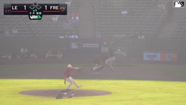 Ryan Wideman homers (5) on a fly ball to left center field.