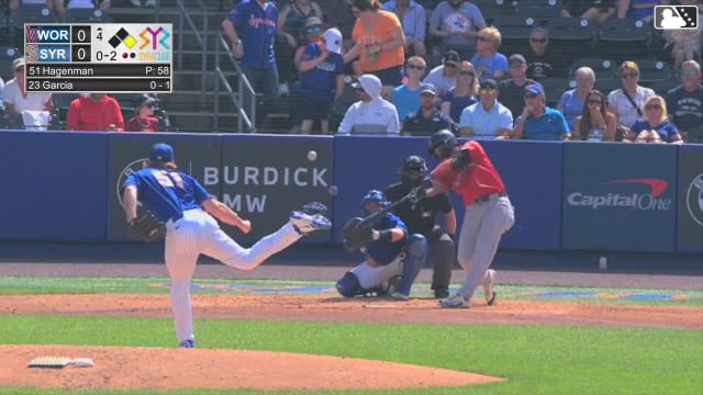 Jhostynxon Garcia's 21st homer of the season
