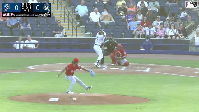 Brady Ebel homers (6) on a fly ball to right center field.