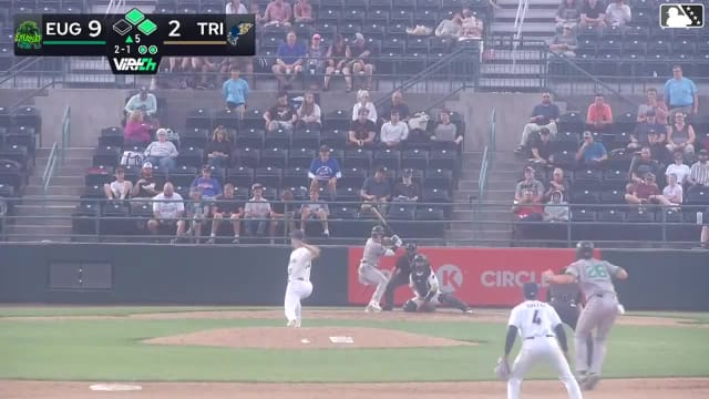 Carlos Gutierrez homers (3) on a fly ball to left field. Jakob Christian scores. Jancel Villarroel scores.