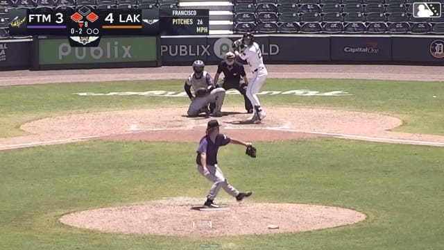 Matthew DesMarets Ball to Beau Ankeney