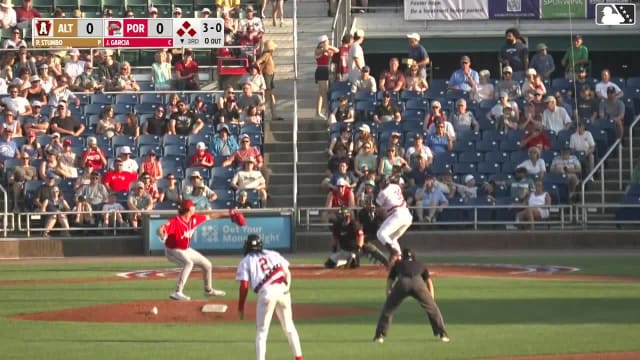 Johanfran Garcia doubles (8) on a sharp fly ball to right fielder Ivan Brethowr. Franklin Arias scores. Miguel Bleis scores. Brooks Brannon to 3rd.