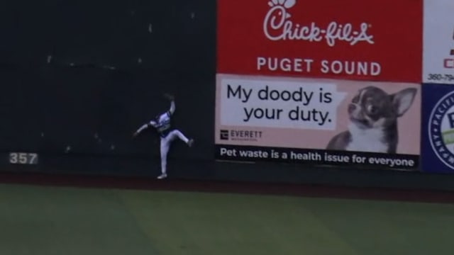 Jonny Farmelo's leaping catch