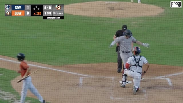 Tyler Hardman's solo home run