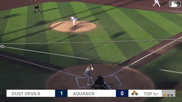 Juan Flores homers (6) on a fly ball to left center field. Johan Macias scores.