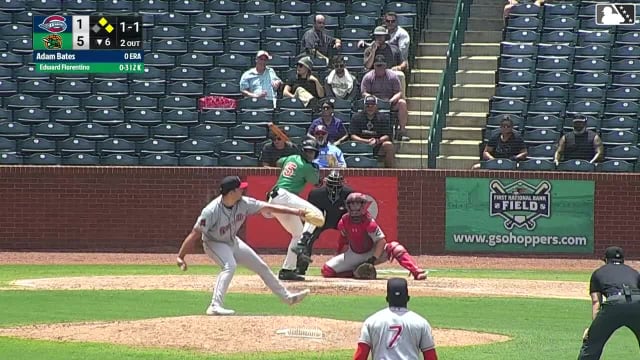 Edward Florentino homers (11) on a fly ball to right field. Dylan Palmer scores. Sammy Stafura scores.