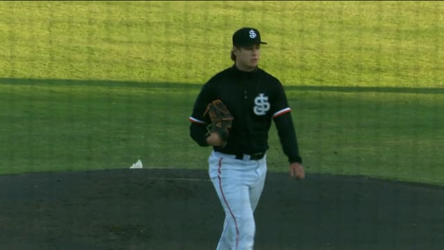 Jacob Bresnahan's eight strikeouts