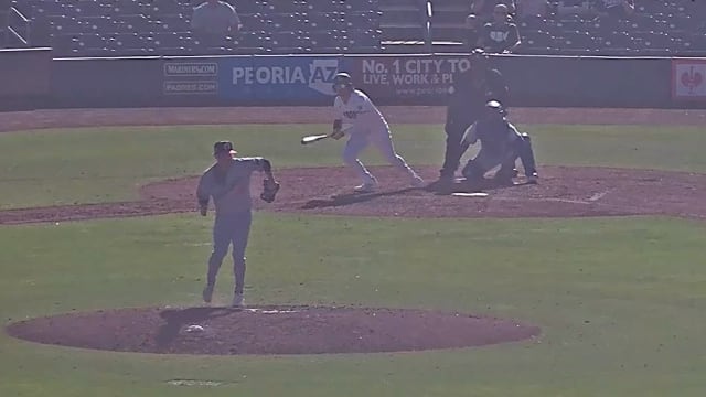 Payton Martin turns an amazing double play