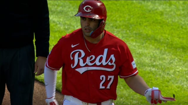 Sal Stewart's RBI single