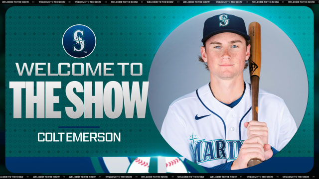 Mariners call up No.1 prospect Colt Emerson