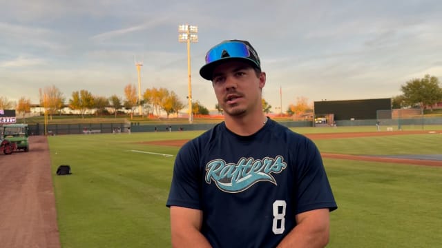 Kyle DeBarge on experience in the Fall League, more