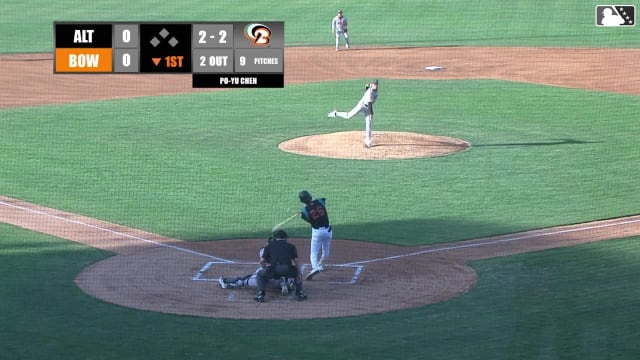 Dylan Beavers rips his first homer of the season