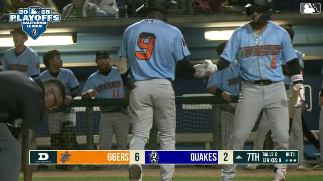Raudi Rodriguez's second homer