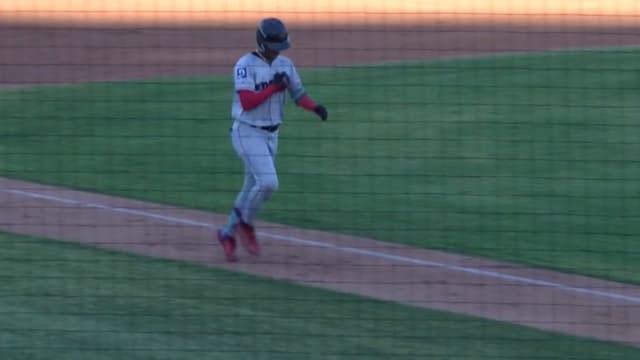 Roldy Brito swats his eighth homer of the year