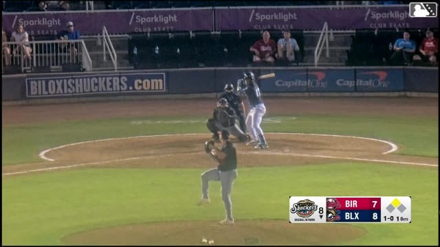 Jesús Made singles on a ground ball to right fielder Drake Logan. Dylan O'Rae scores.