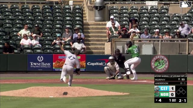 Shane Murphy In play, run(s) to Ethan Anderson