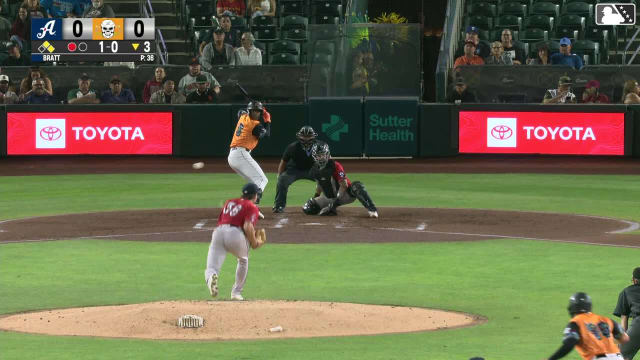 Bo Davidson homers (10) on a fly ball to center field. Fernando Gonzalez scores. Victor Bericoto scores.