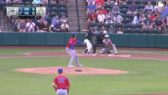 Cooper Ingle homers (19) on a fly ball to left center field.