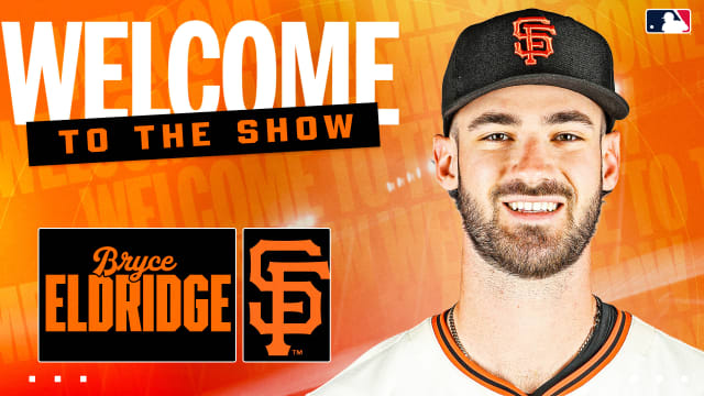 Giants top prospect Bryce Eldridge to be called up