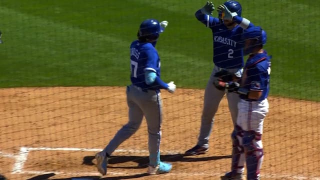 Gavin Cross' two-run home run