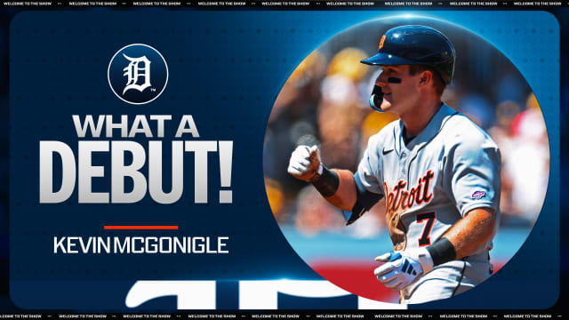 Kevin McGonigle's historic MLB debut on Opening Day