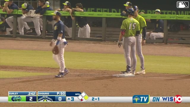 Dean Curley's RBI triple