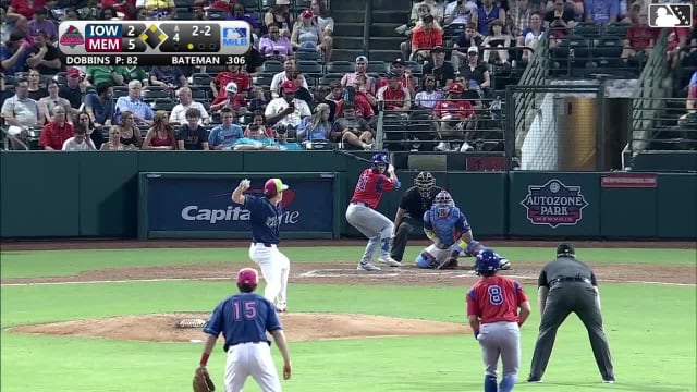Brett Bateman singles on a line drive to left fielder Joshua Báez. James Triantos scores. Ben Cowles scores. Hayden Cantrelle to 2nd.