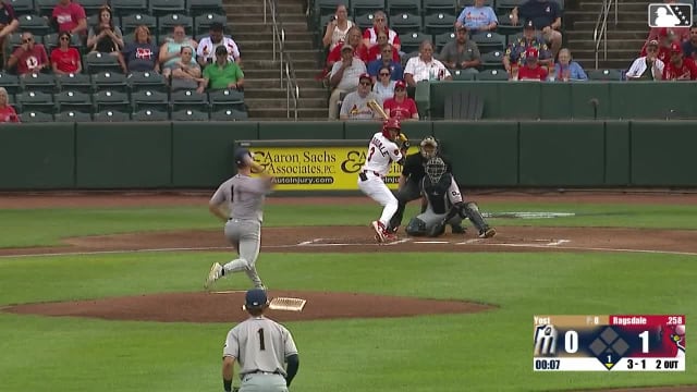Josiah Ragsdale homers (3) on a fly ball to left center field.