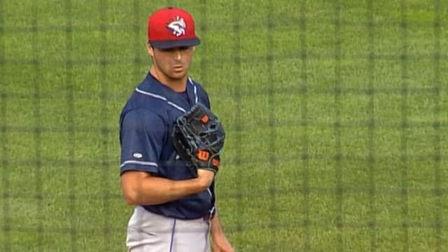 Jonathan Santucci's eight strikeouts