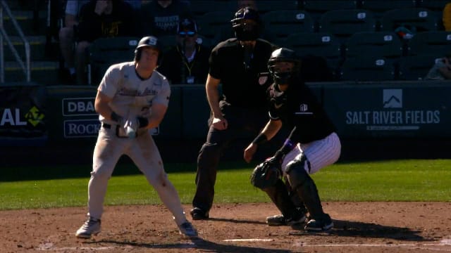 Spencer Barnett's two-run triple